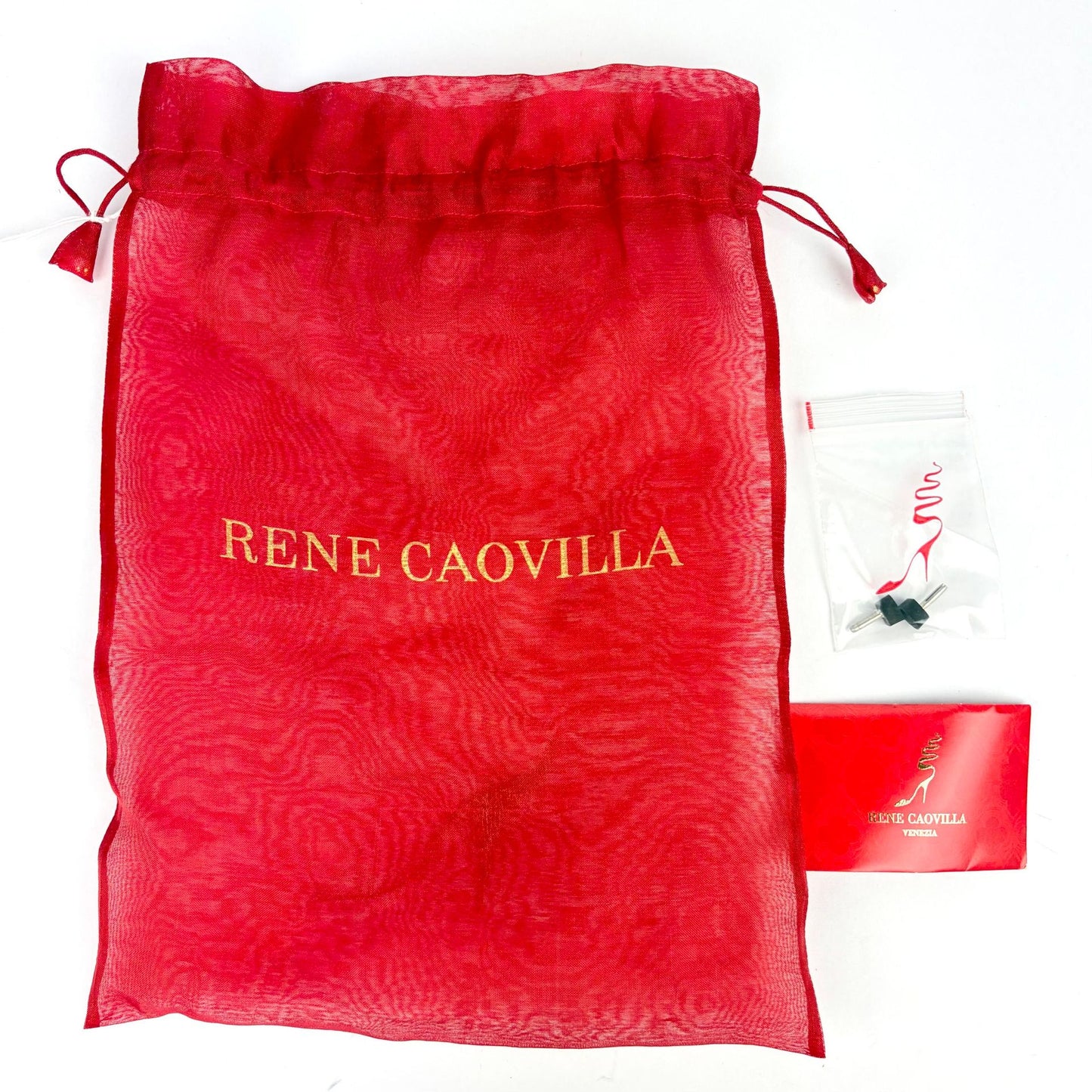 René Caovilla Cleo Maxi Rhinestone Black Sandal