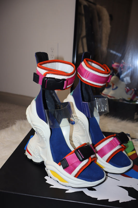 Dsquared2 Giant Neoprene & Plexi Sandal