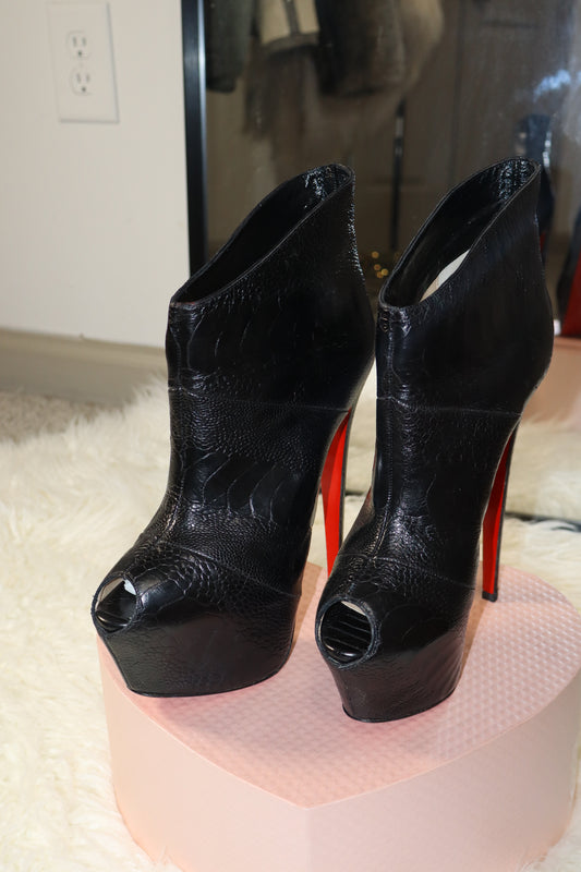 Christian Louboutin platform ankle boots “Boudubou”